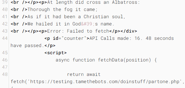 A Screenshot from Google Search Console of the live test results.